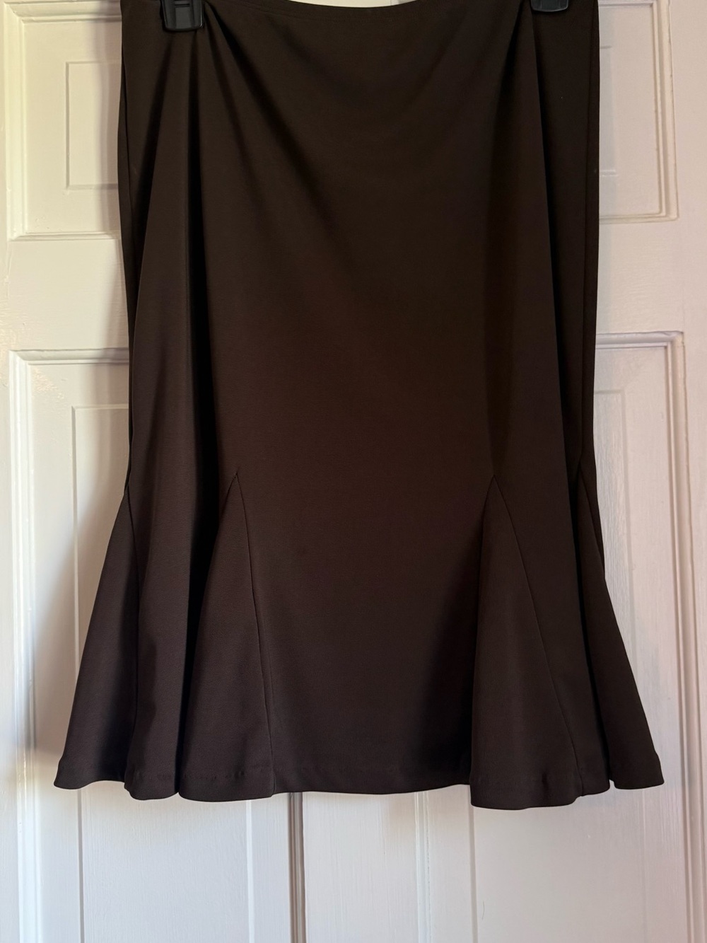 Classic Brown A-Line Skirt